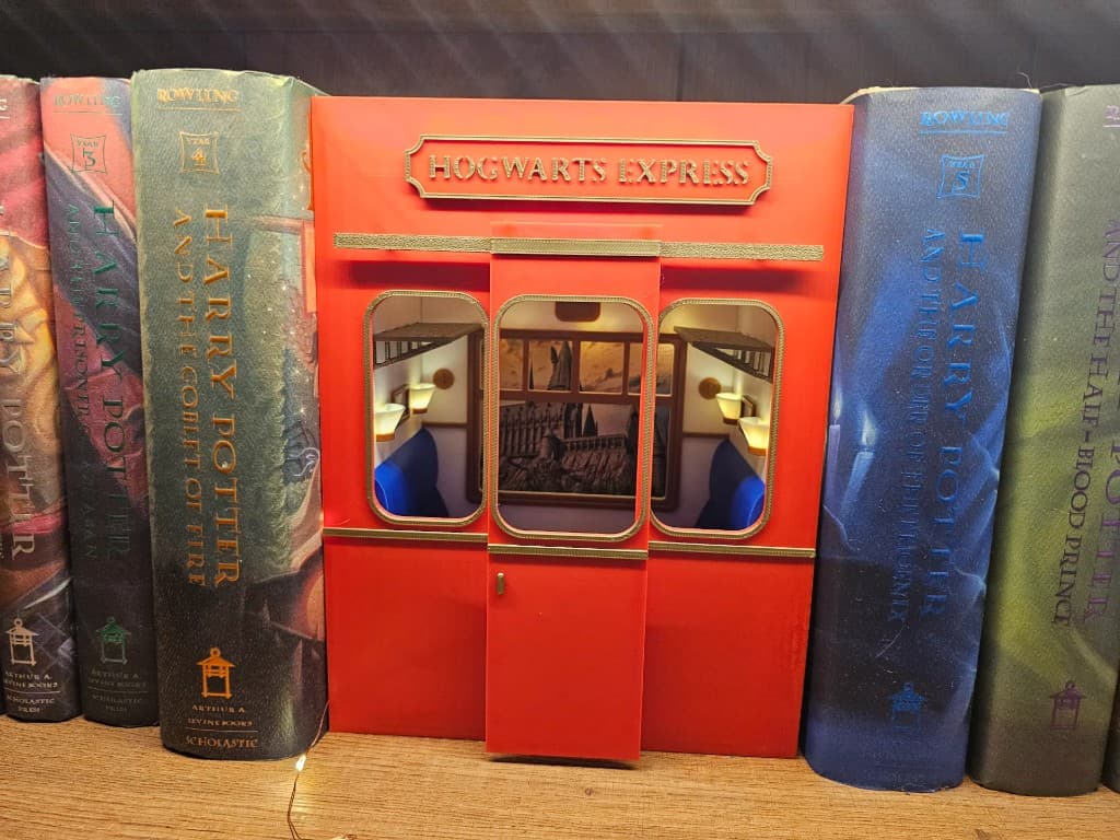 Hogwarts Express Book Nook
